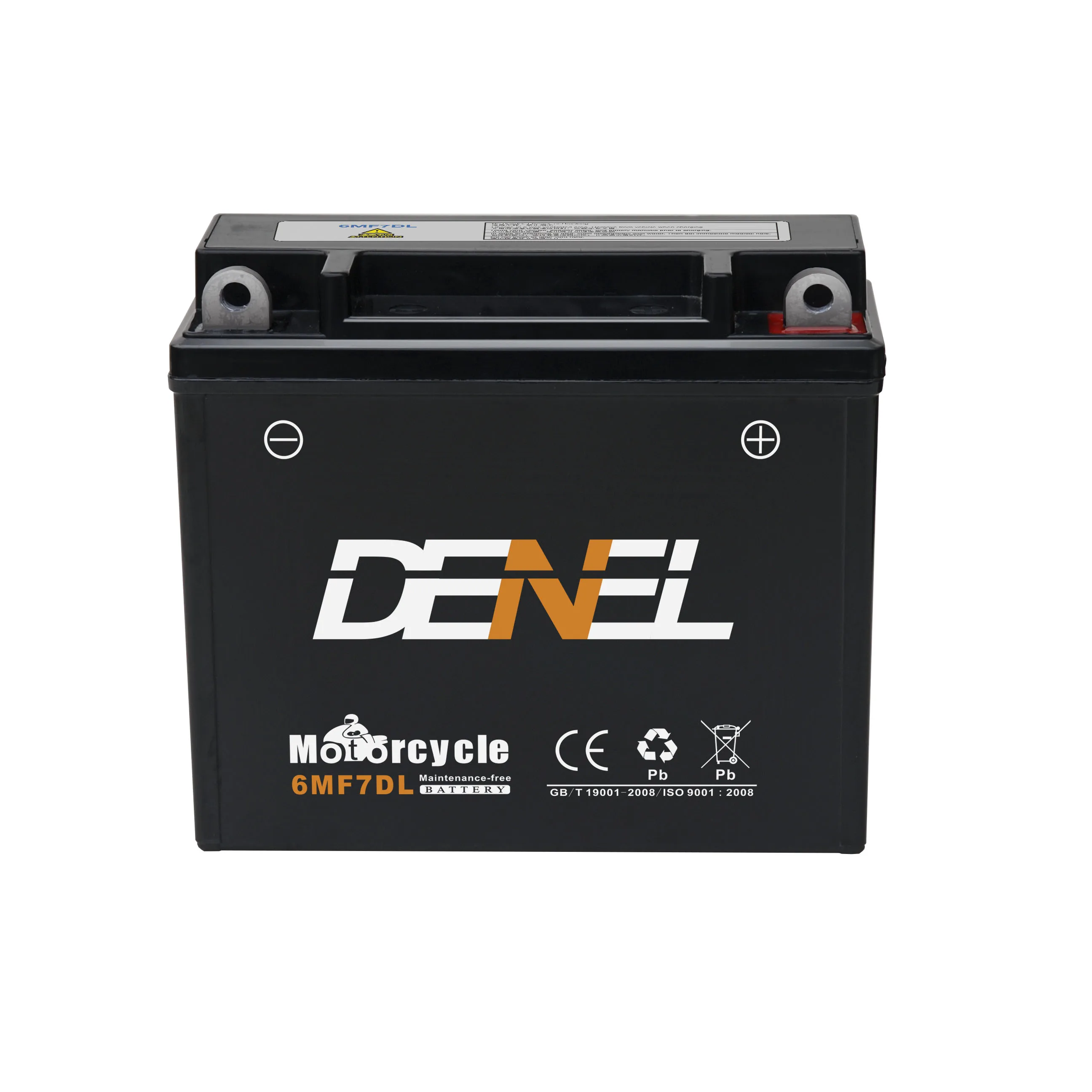 Denel 12v 7ah 6mf7dl smf motorcycle battery