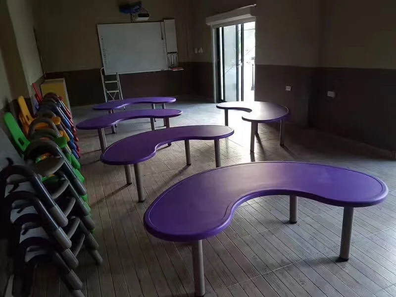 Plastic table plastic chair kindergarten furniture for preschool