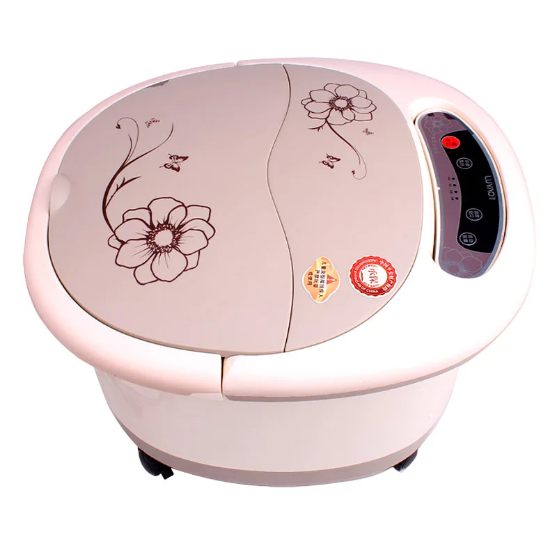 Foot bath spa massager with heat and massage for athletes foot