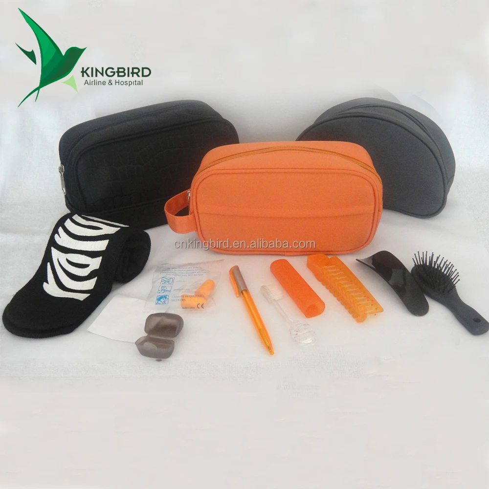 Pu Bag Portable Amenity Hospital Kit for Overnight