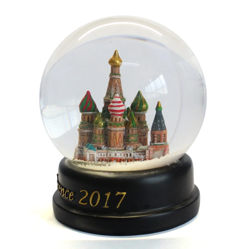 
 Лидер продаж 2019 года, изготовленный на заказ, стеклянный замок из полимерной смолы, снежный шар   (62187631386)