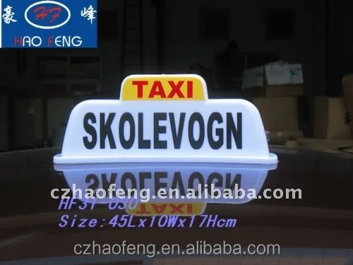HF31-030 taxi top light box taxi advertising light box taxi top advertising light box
