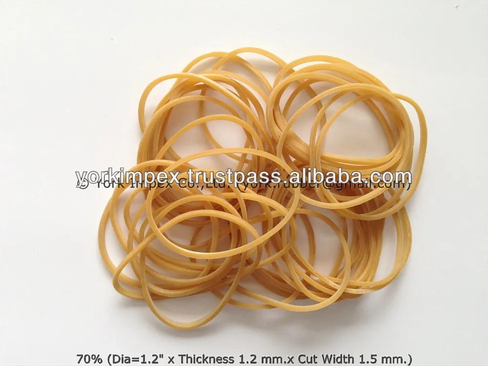 70% Rubber Bands Made From Thai Natural Ruber