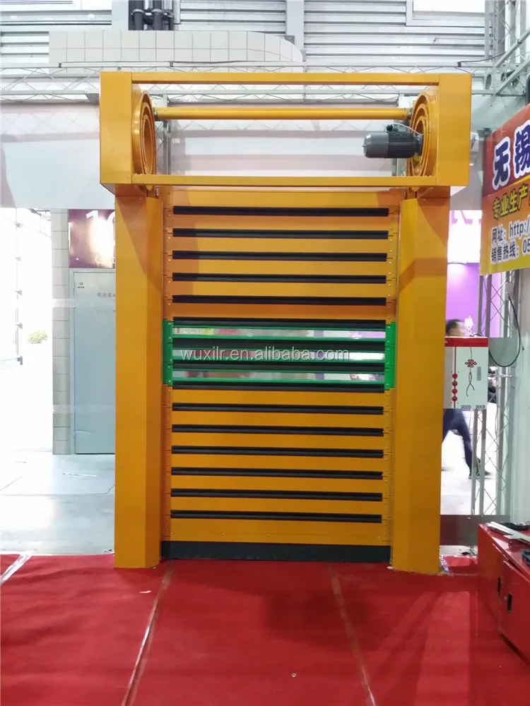 Hard Fast Rolling up Door/ high speed door/ High Speed Aluminum Foam spiral Door