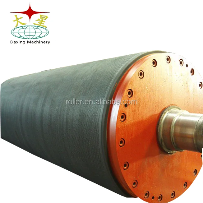 Рифленая ролик используется для бумагоделательной машины