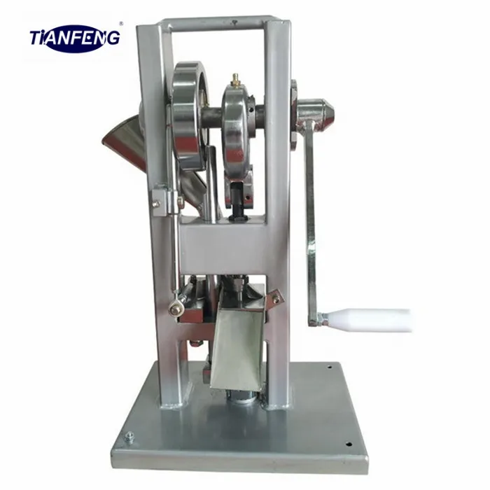 Таблеточный пресс с 1 комплект бесплатная Круглый Die планшет удар таблеточный пресс машина Tdp-0 ручной однопуансонный таблеточный пресс