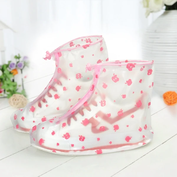 shoes rain ladies safety shoes with heel washable cover