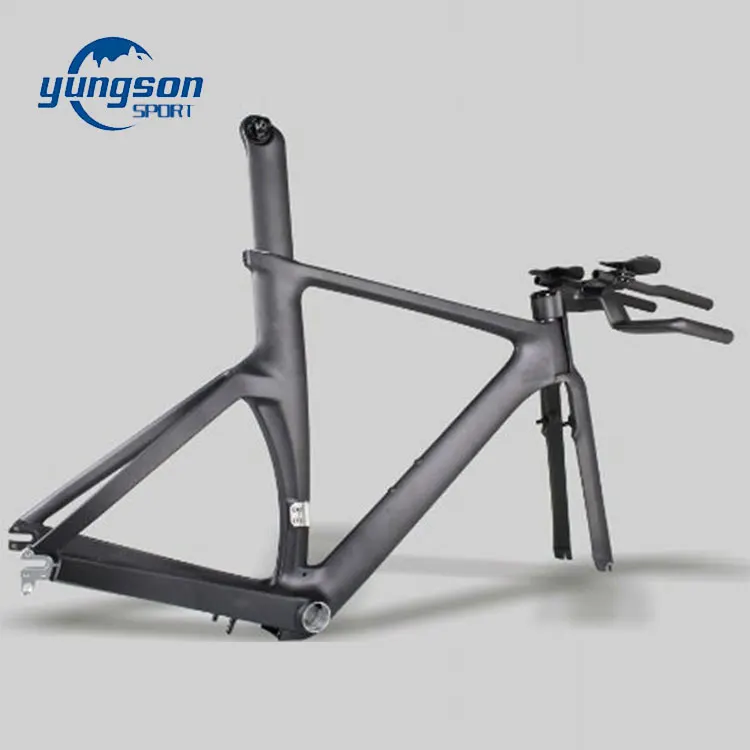 Super Lightweight EN Standard TT Carbon Fiber Bike Frame Custom Logo Painting Bicycle Frame