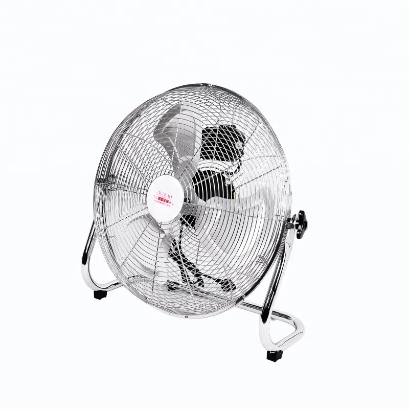 10 12 inch Factory Supply High Velocity Industrial  Electric adjustable 3 blades Metal ventilation Floor Fan