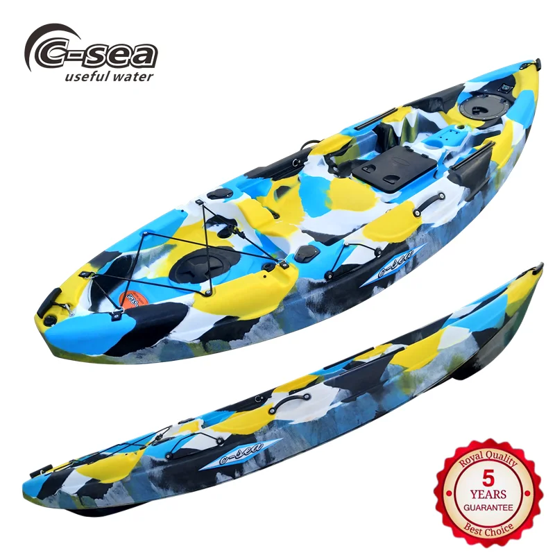 OEM Canoe Kayak With LLDPE plastic Fishing Kayak Wholesale