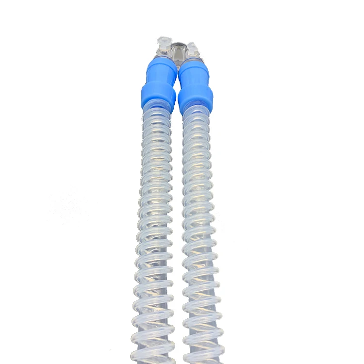 
Different size coaxial closed apparatus corrugated anesthesia breathing circuit 