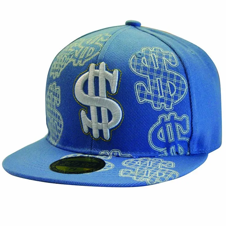 fashion custom designed flat bill snapback caps
