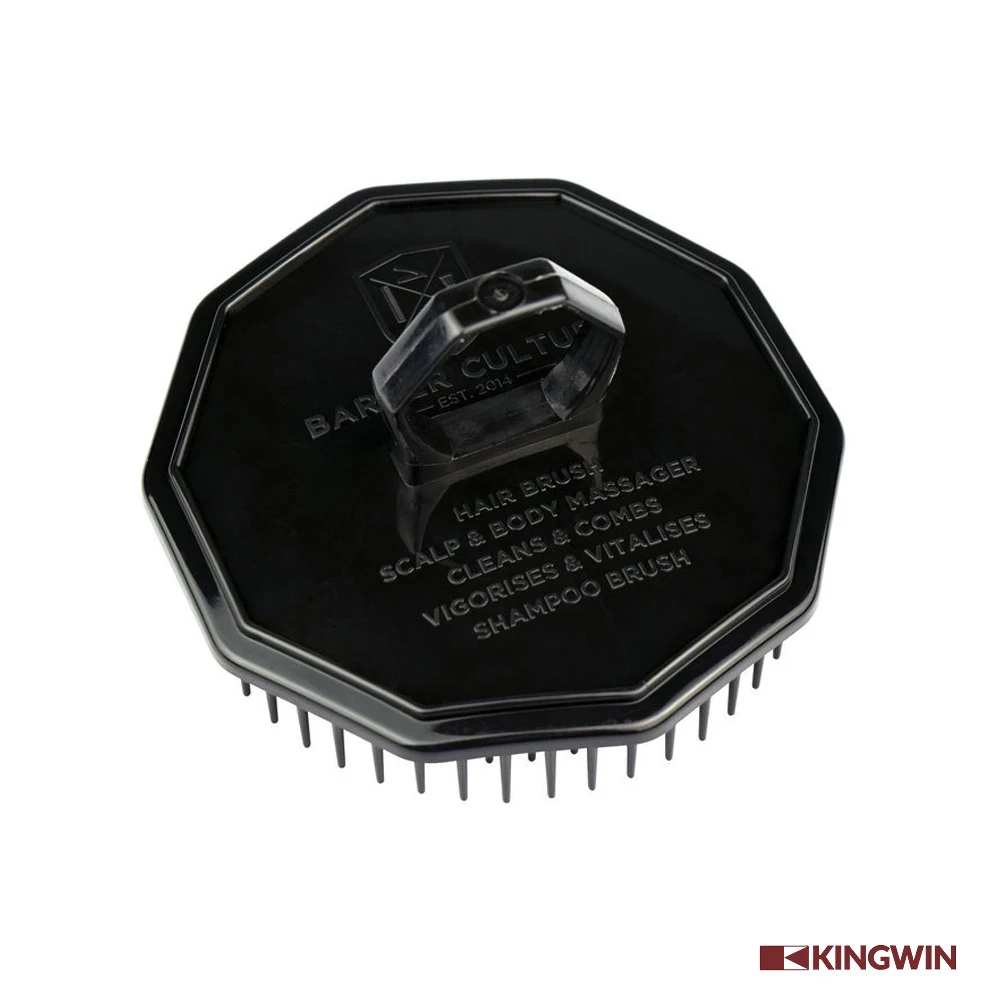 Plastic Sculpt Master Massage Beard Brush Comb Round Skalp Hair Brush Heart Shape Steel Bristle Plastic Scalp Massager Plastic