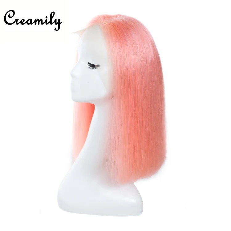 
Wholesale black 613 blonde 12 inch lace front human hair short bob wig 