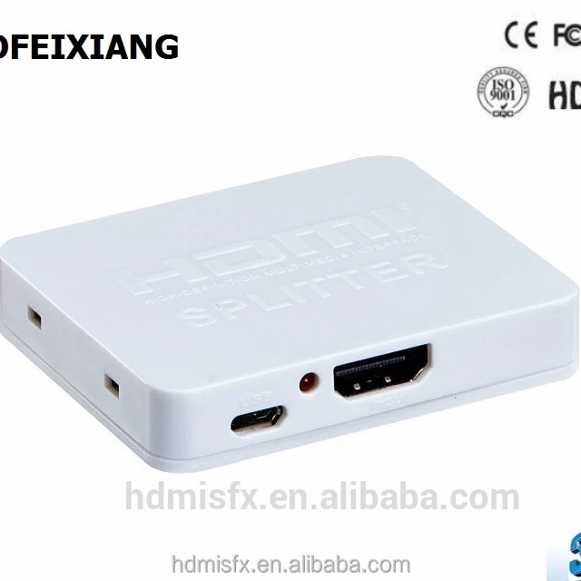 1x2 HDMI сплиттер 1 в 2 выхода