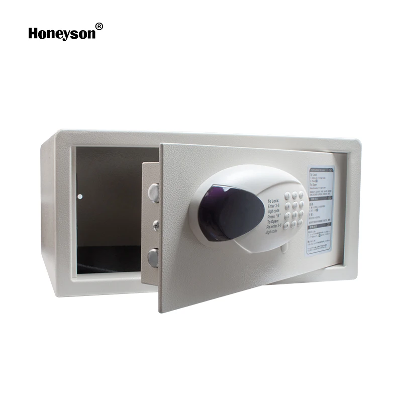 Honeyson new hotel mini electronic mechanical safe box security