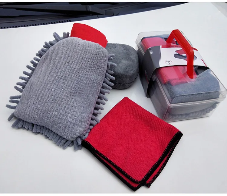 
Car Wash Clean Mitt Kit 3in1 in Box 