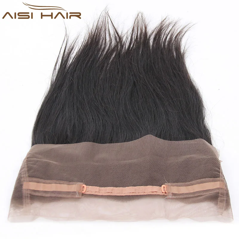 Aisi Hair Top Quality Brazilian Human Hair Full Lace Closure Silk Base 360 Lace Frontal Closure Human Hair Closure