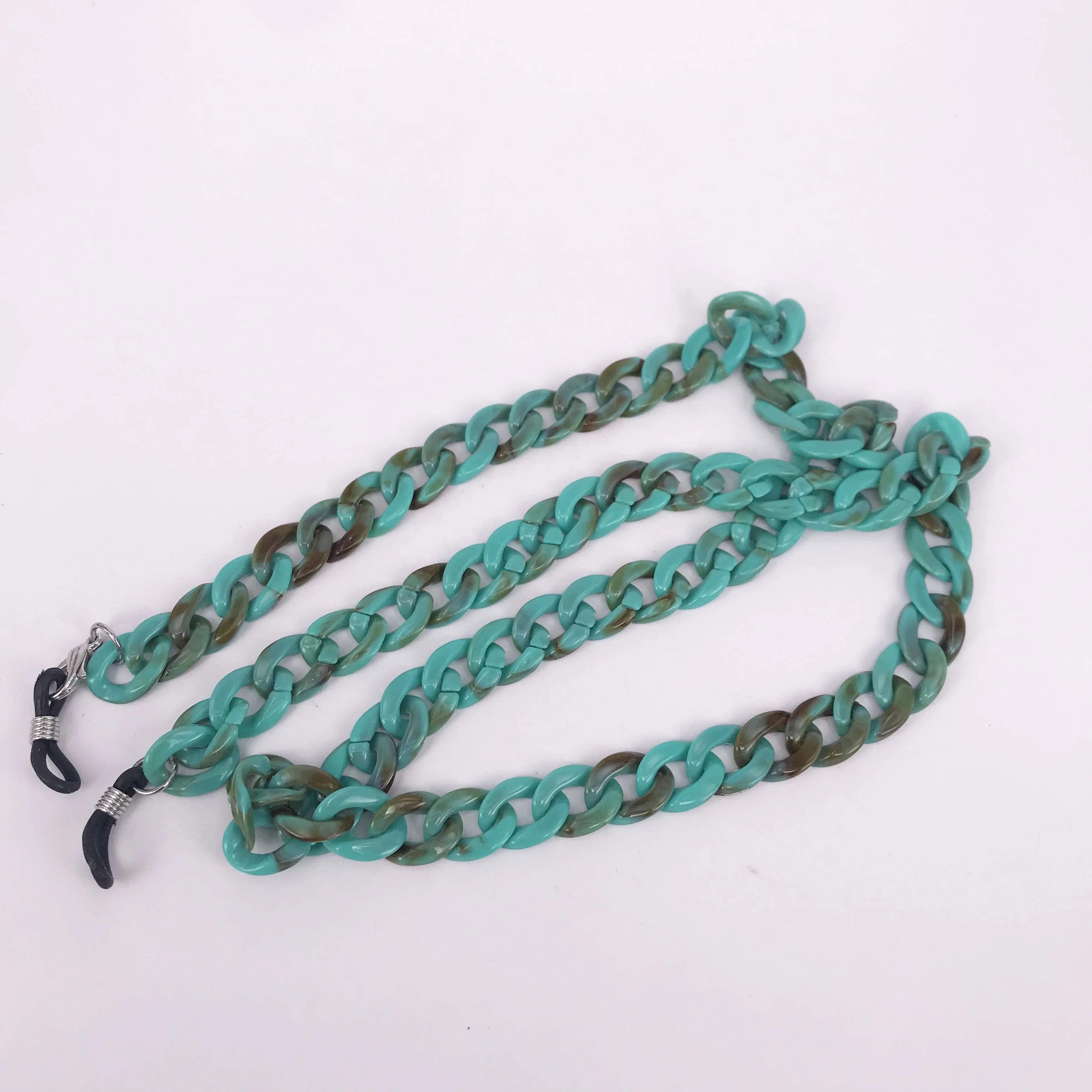 Fashion 65cm Many Colors  Oval Link Plastic Neck Chain Strap