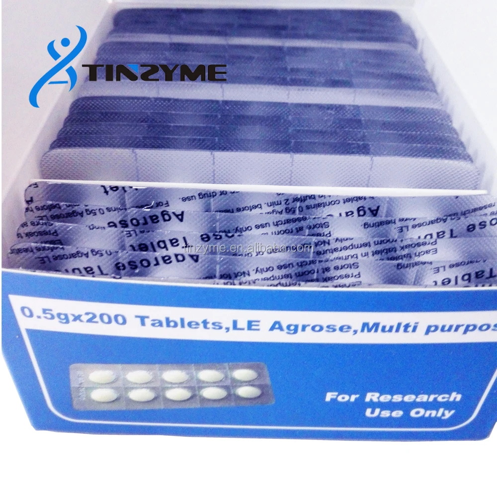 LE Agarose Tablets Pre-weighted Agarose OEM avilable