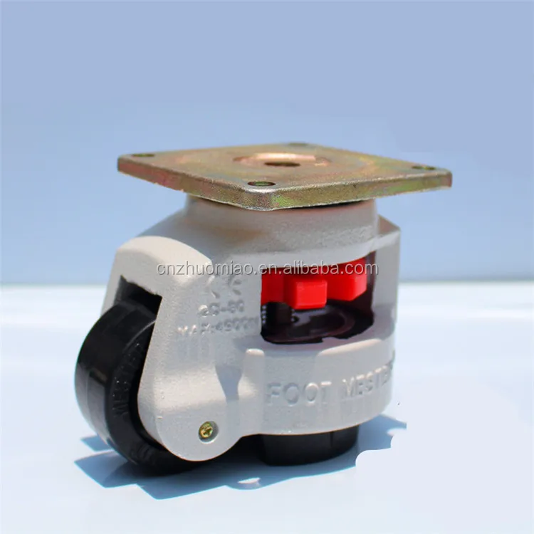 Best Price Foot Master Caster adjustable wheel castor With leveling retractable casters
