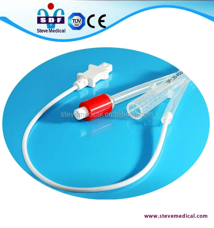 Урология продукты с датчиком температуры силиконовый катетер фоли