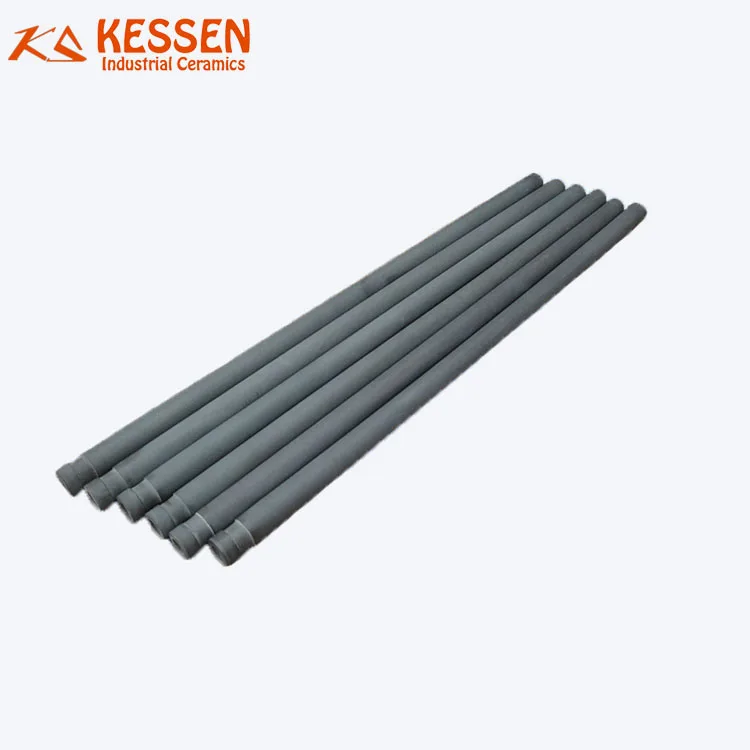 Isostatic pressing silicon nitride ceramic protective pipes