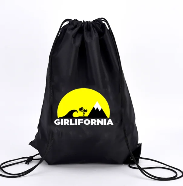 
 Оригинальная Заводская дешевая спортивная сумка из полиэстера на шнурке, индивидуальная рекламная сумка на шнурке   (60299016750)