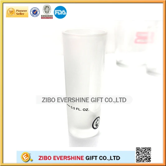 матовое стекло выстрелом с prited логотип цветное