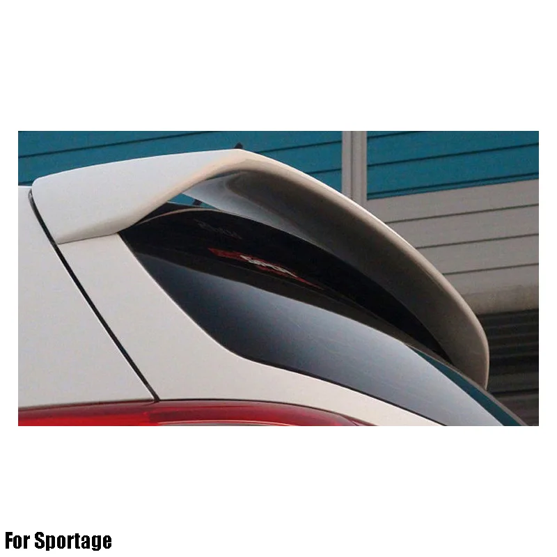 
ABS Primer Painted Back Rear Spoiler Lip Wing For Sportage 2011 2015 Rear Spoiler 