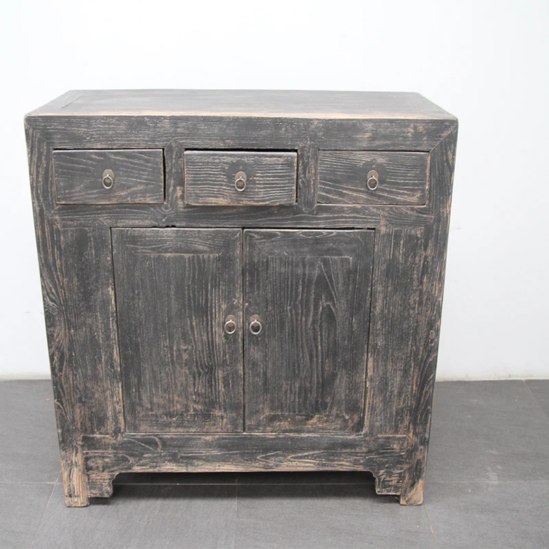 Chinese Antique Asian Furniture Recycle Wood Cabinet