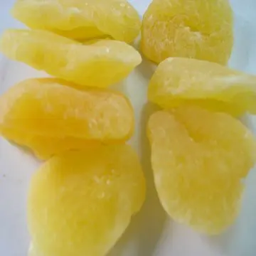 
preserved fruits packed in bag 