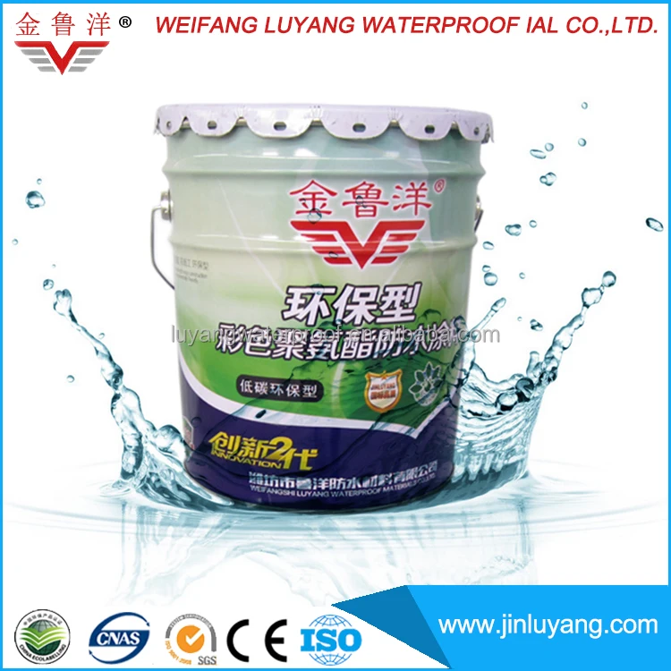 
Roofing Paint Water Based Environment Friendly Polyurethane Waterproofing Coating 