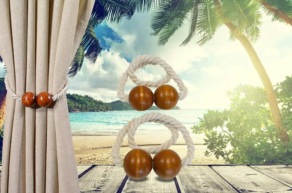 Home decor  decorative Magnetic Curtain Buckle Tieback Tie Back Holdback Curtain tieback