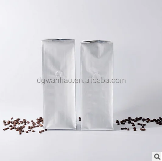 Glossy Matte frosted zip lock bag for Coffee bags with valve wholesale packaging