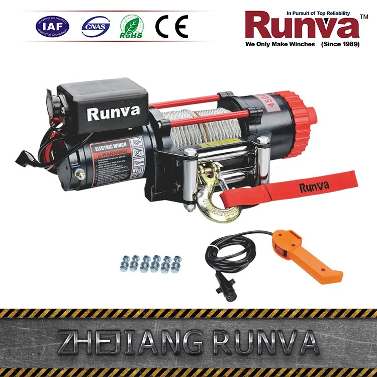 Runva горячие продажи CE утвержден заводская цена лебедки для 4500LBS