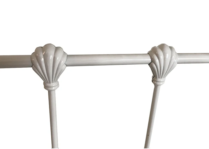 Hot selling Bedroom Furniture Wrought Iron Metal Bed Queen size for Home-Hotel-Apartment-Dormitory DB-906