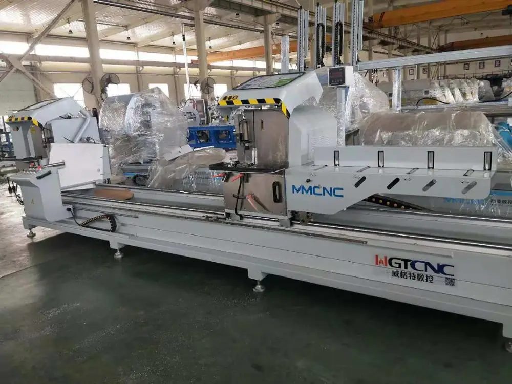 Factory Supply CNC Aluminum Double Heads Cutting Saw Aluminum Window Door Machine PVC Window Door Machine