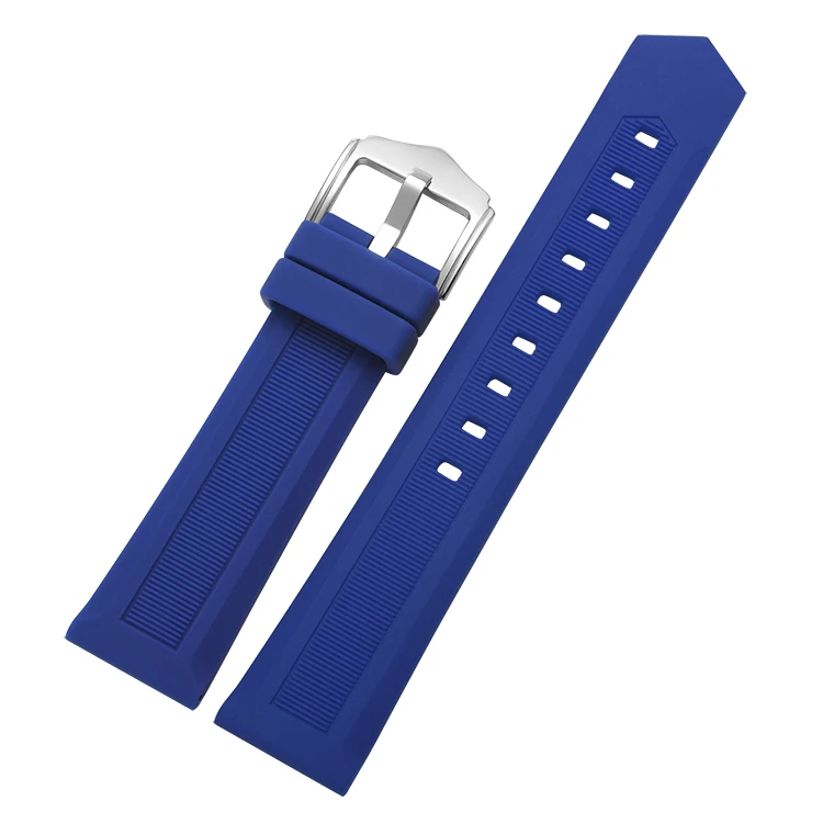 
Ready to ship amazon hot sell 16mm18mm 20mm 19mm 20mm 21mm 22mm 24mm universal Silicone Rubber Watch Strap 