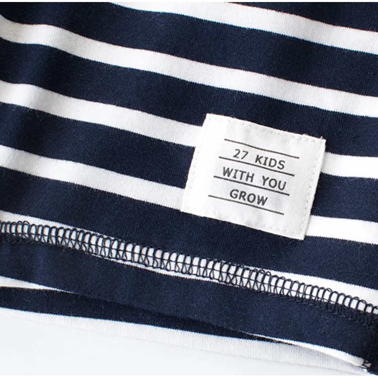 Never outdated striped boys cargo sport shorts with elastic waist