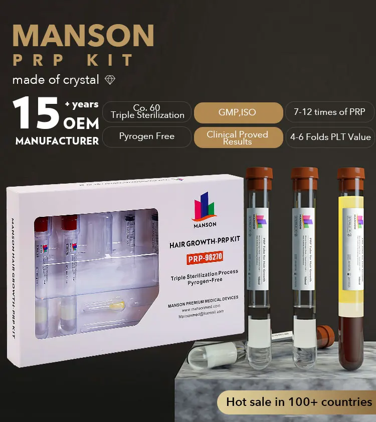 MANSON Hair PRP Kit for Hair Loss Treatment