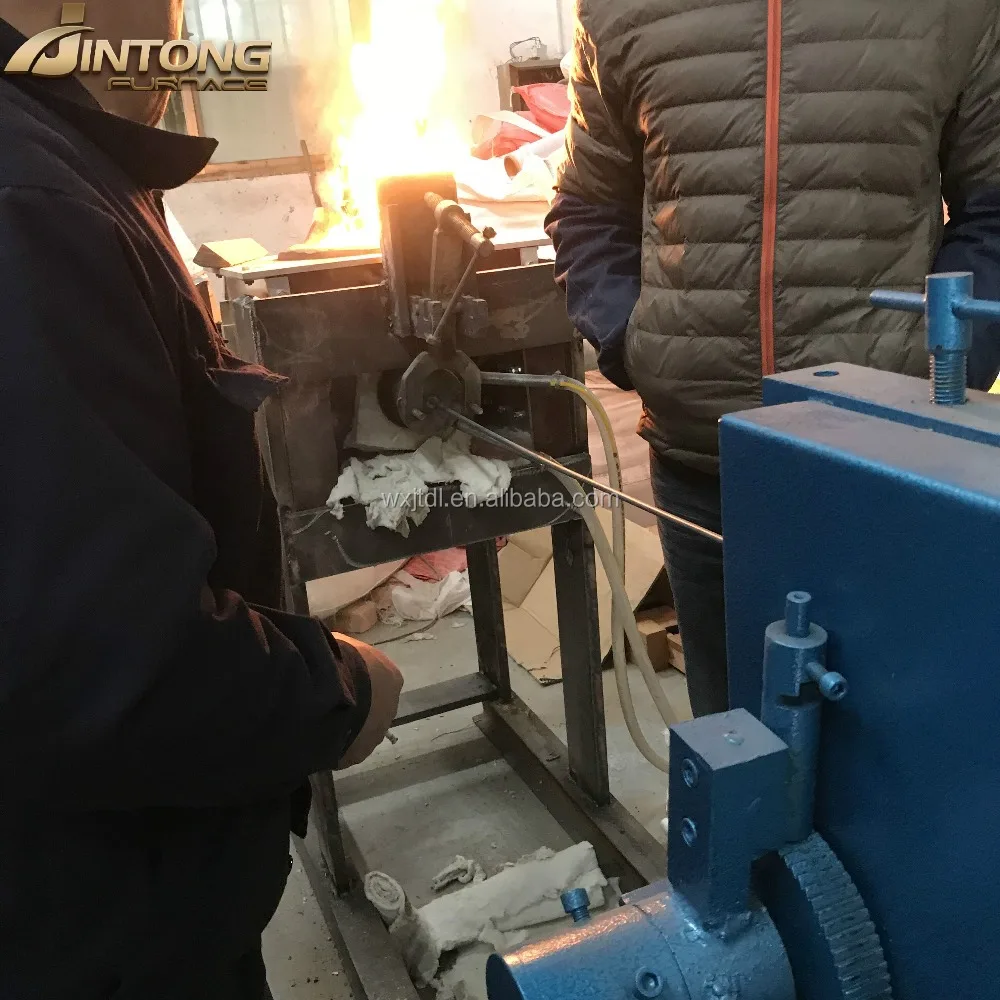 High quality Small Capacity for Horizontal Brass Copper Rod Continuous Casting Machine