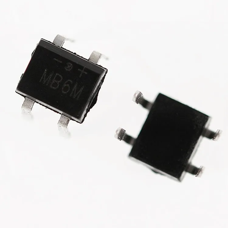 Бесплатные образцы электронные компоненты 100V 0.5A (SMD 4-контактный) MB1M мостовые