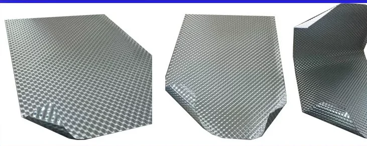 Китай поставщиком огнеупорные штукатурка выбито алюминиевого листа для тележки вагона