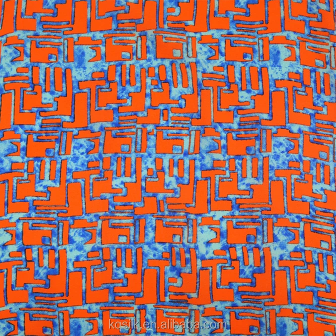 
Colorful Printed Silk Crepe De Chine,Silk Cdc from Silk Fabric Manufacturer 