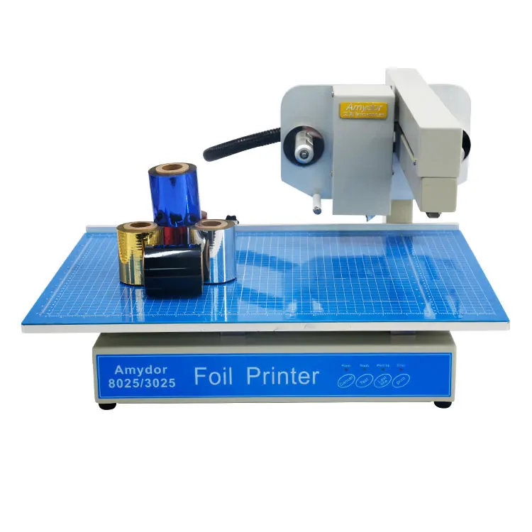 Individuation Digital Hot Stamping Foil Printing Machine for License Plate PVC Card