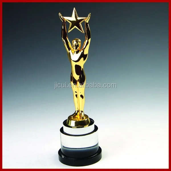 Replica oscar metal star trophy awards buy oscar trophy