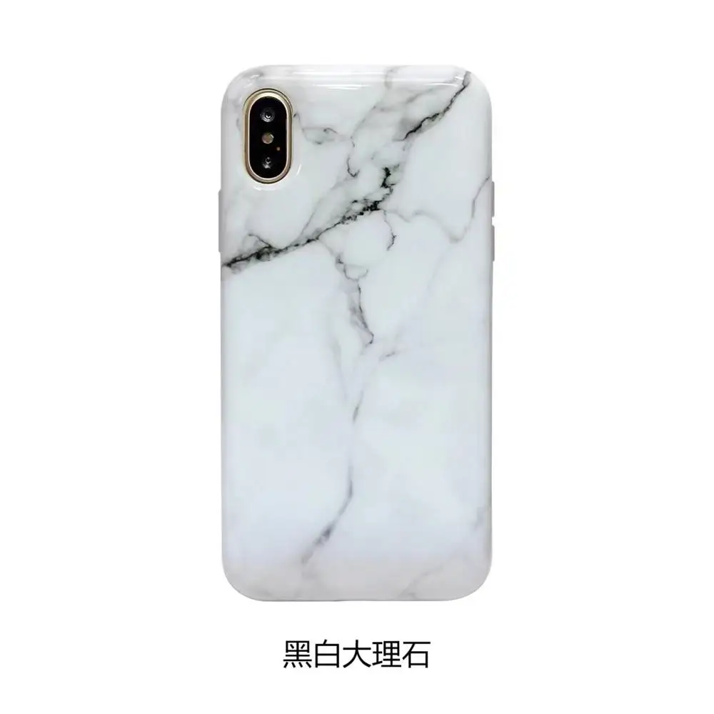 
Wholesale mobile phone cases tpu nature marble phone case for iphone X 8 8plus 6s, luxury smartphone glossy marble case 