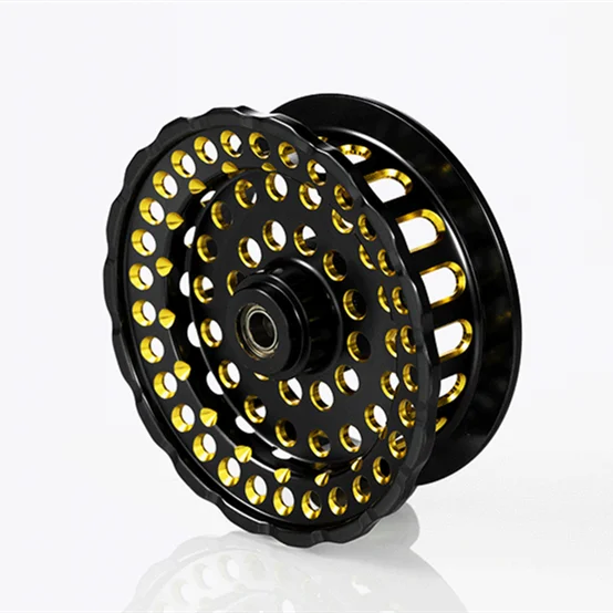 RYOBI 8BB japanese full-metal ikada raft reel fly fishing reel for ice fishing