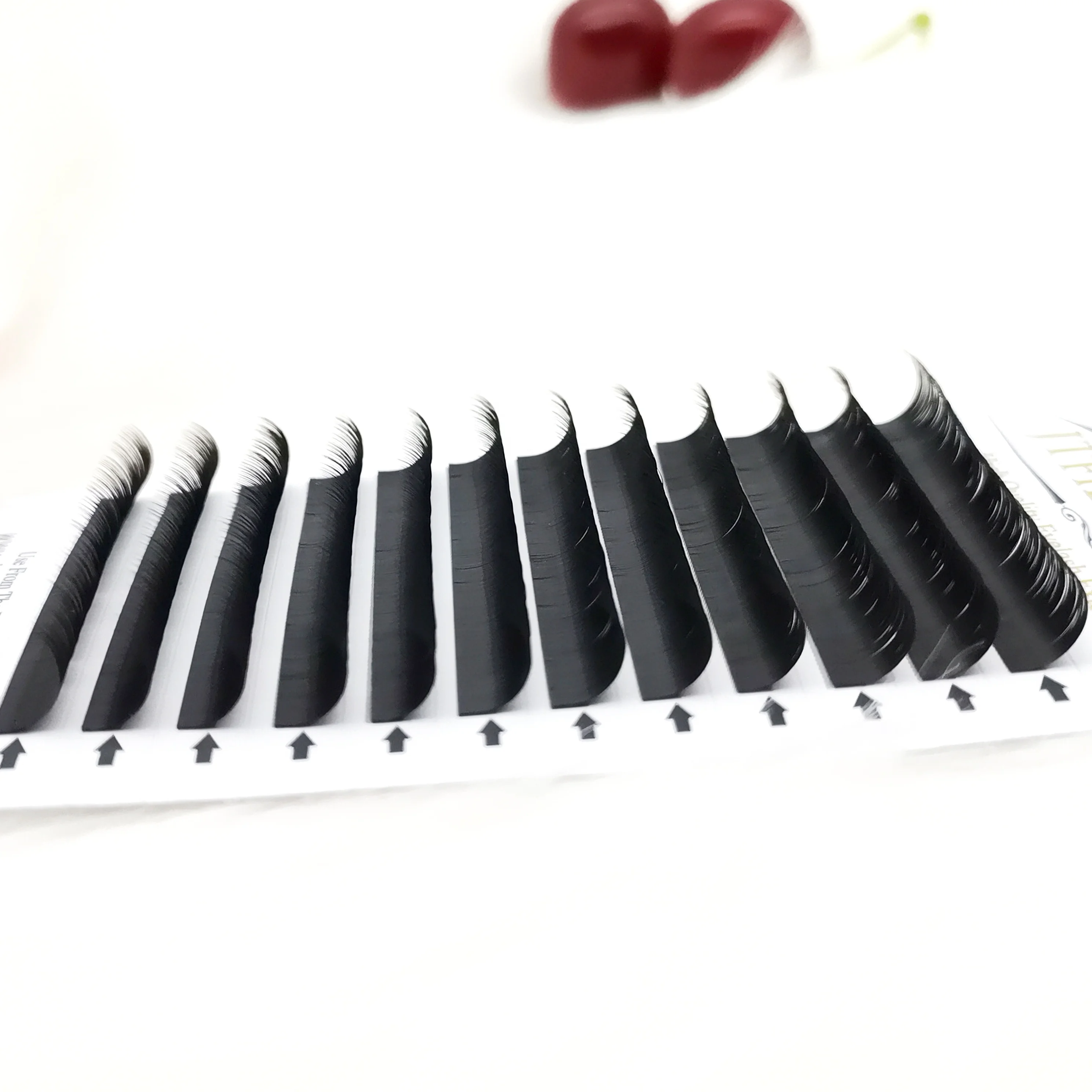 100% человеческие волосы 0 05 объем ресниц Камелия норка индивидуальное наращивание